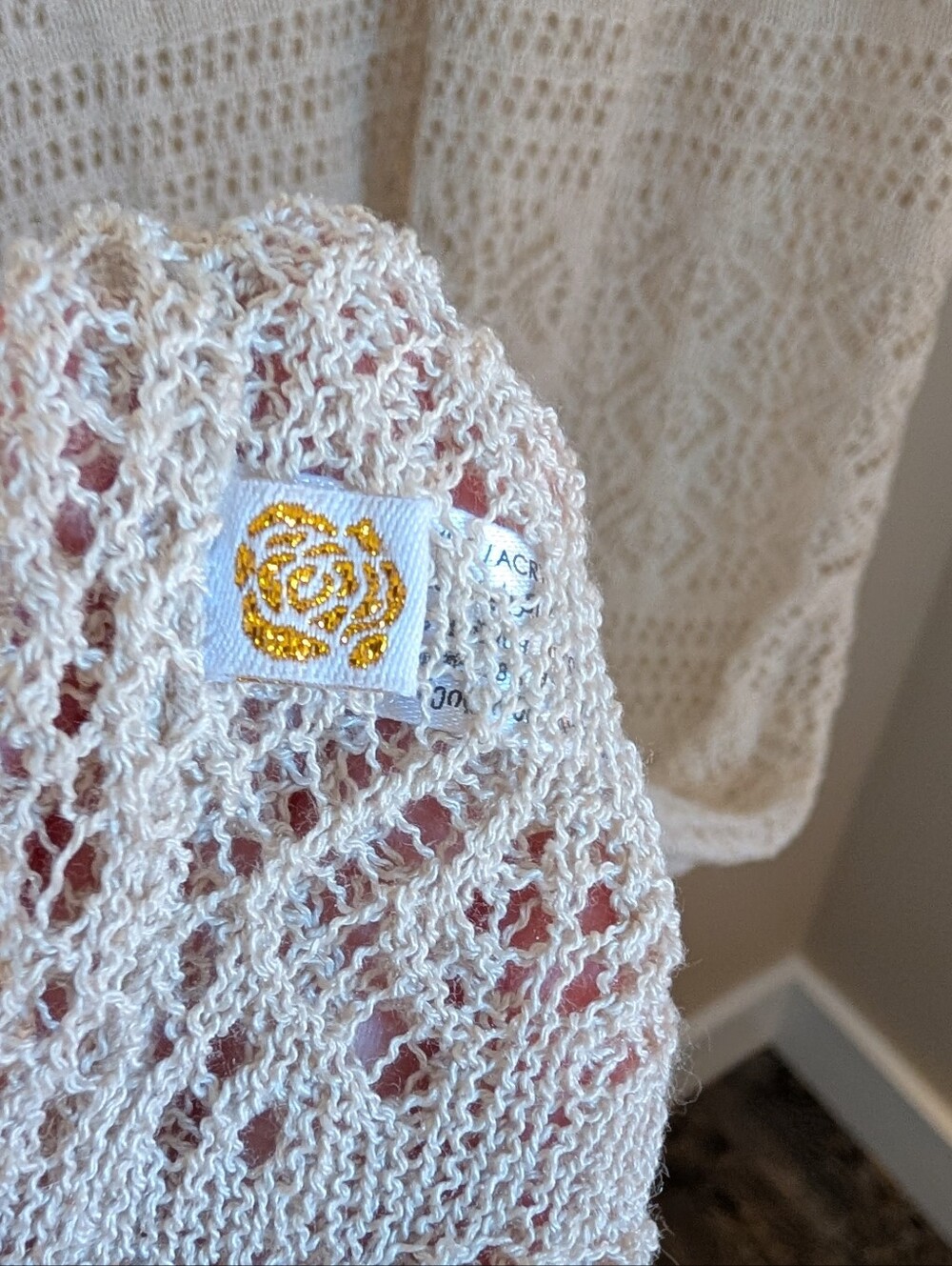 NWOT Crochet Beach Cover-Up Dress Size XL- XXL - Picture 4 of 4